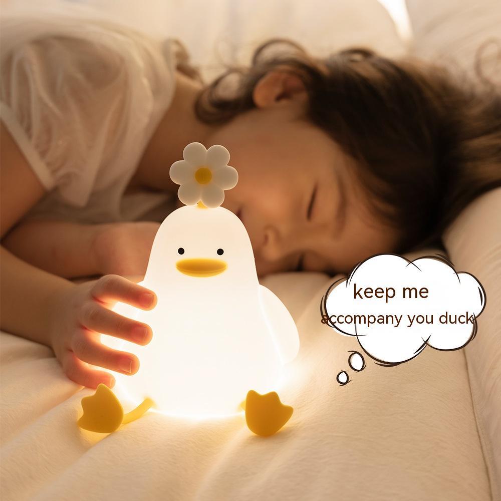 Flower Duck Night Lamp