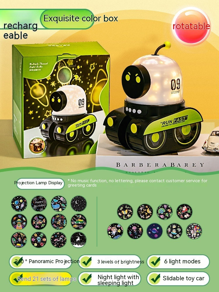 Night Light Starry Sky Robot Galaxy Projector