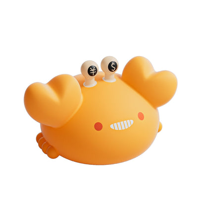 Gold Clamp Crab Night Lamp