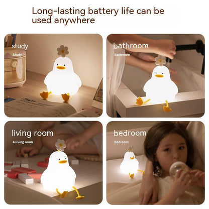 Flower Duck Night Lamp